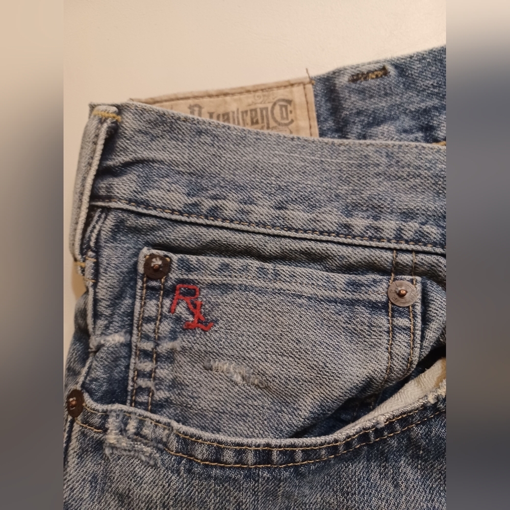 🍒 Polo Ralph Lauren Denim Jeans Mens #41381 - Picture 6 of 14